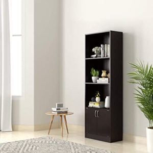 Amazon Brand Solimo Vase Engineered Wood Bookcase Rs 3853 amazon dealnloot