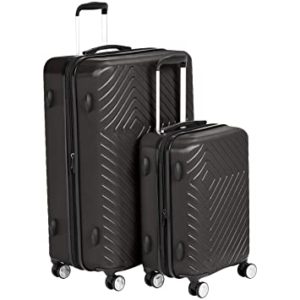 AmazonBasics 2 Piece Geometric Hard Shell Expandable Rs 4268 amazon dealnloot