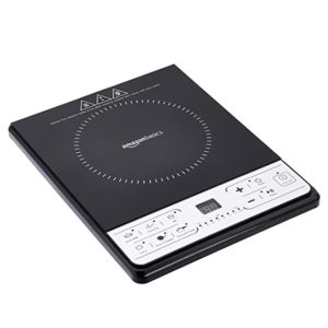 AmazonBasics Induction Cooktop 1600 Watt Black Rs 1378 amazon dealnloot