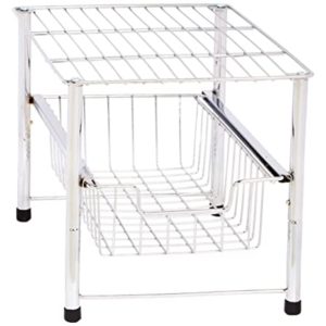 AmazonBasics Stackable Sliding Basket Drawer Storage Organizer Rs 1144 amazon dealnloot