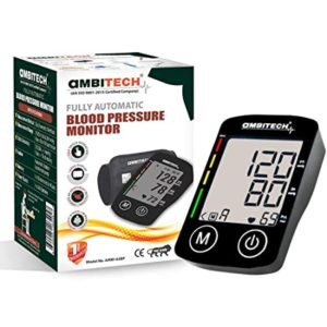AmbiTech Digital Automatic Blood Pressure Monitor Black Rs 949 amazon dealnloot