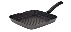 Attro Non Stick Aluminium Gas Compatible Grill Rs 568 amazon dealnloot