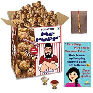 BOGATCHI Mr POPP s Dark Chocolate Popcorn Rs 192 amazon dealnloot