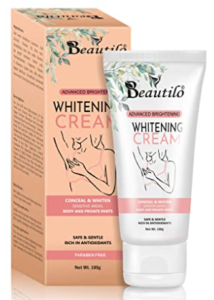 Beautilo Advanced Brightening Whitening Underarm Cream,