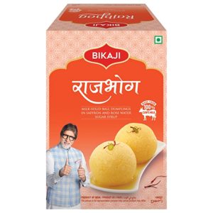 Bikaji Rajbhog 1 25kg Rs 165 amazon dealnloot