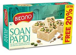 Bikano Soan Papdi Milk 500 Gm Extra Rs 126 amazon dealnloot