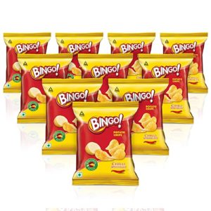 Bingo Original Style Chilli Potato Chips Pack Rs 160 amazon dealnloot