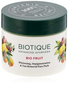 Biotique Bio Fruit Whitening And Depigmentation Tan Rs 119 amazon dealnloot
