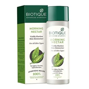 Biotique Morning Nectar Flawless Skin moisturizer for Rs 168 amazon dealnloot