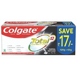 Colgate Total Whole Mouth Health Antibacterial Toothpaste Rs 68 amazon dealnloot