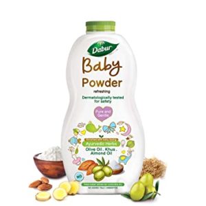Dabur Baby Powder No added Talc and Rs 105 amazon dealnloot