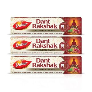 Dabur Dant Rakshak Paste 32 Ayurvedic Herbs Rs 146 amazon dealnloot