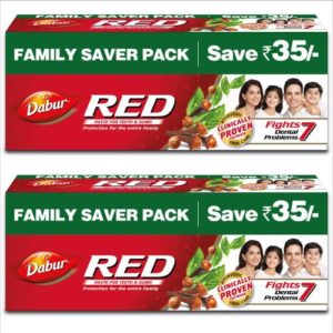 Dabur Red Paste Toothpaste 1000 g Pack Rs 319 flipkart dealnloot