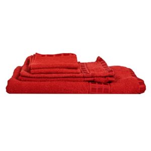 Eurospa Set of 5 Cotton Bath Hand Rs 380 amazon dealnloot