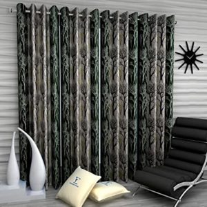 Fashion String 4 Pieces polyresin Window Curtain Rs 429 amazon dealnloot