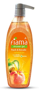 Fiama Shower Gel Peach & Avocado, Body Wash with Skin Conditioners for Soft Moisturised Skin