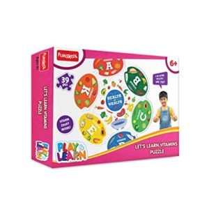 Funskool Play Learn Vitamins Educational 39 Pieces Rs 129 amazon dealnloot