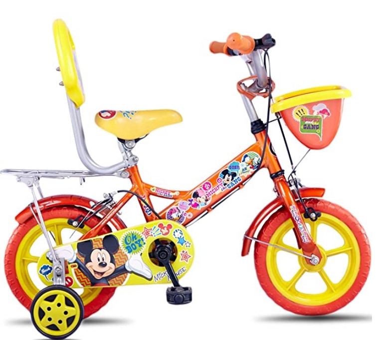 Hero Disney 12T Mickey Junior Cycle with Carrier