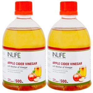 INLIFE Apple Cider Vinegar with Mother Vinegar Rs 461 amazon dealnloot