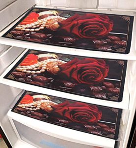 Kuber Industries PVC 6 Pieces Reversible Fridge Rs 119 amazon dealnloot