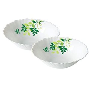 Larah by Borosil Fern Opalware Multipurpose Bowl Rs 144 amazon dealnloot