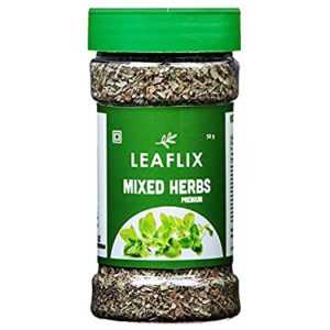 Leaflix Premium Mixed Herbs in Sprinkler Bottle Rs 94 amazon dealnloot