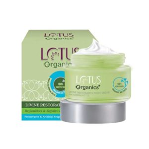 Lotus Organics Divine Restorative Night Crème Night Rs 490 amazon dealnloot