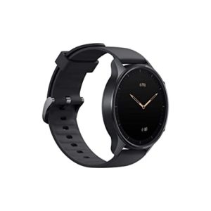 Mi Watch Revolve Midnight Black Steel Frame Rs 7499 amazon dealnloot