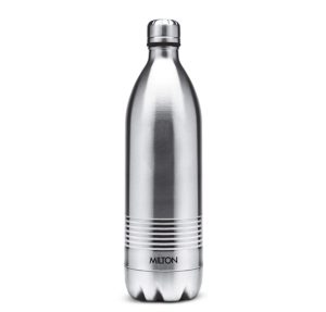 Milton Duo Dlx Thermosteel Bottle, 750 ml, Steel Plain