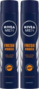 NIVEA Fresh Power Body Spray For Men Rs 217 flipkart dealnloot