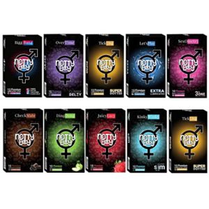 NOTTY BOY 100 pc condom Honeymoon Family Rs 584 amazon dealnloot