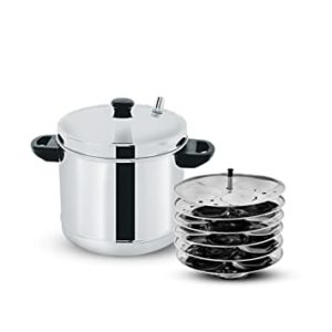 Pigeon Stainless Steel 6 Plates Idli Maker Rs 799 amazon dealnloot