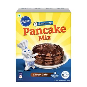Pillsbury Choco Chip Eggless Pancake 400 gm Rs 125 amazon dealnloot