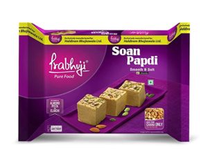 Prabhuji Soan Papdi Elachi 450 g Rs 129 amazon dealnloot