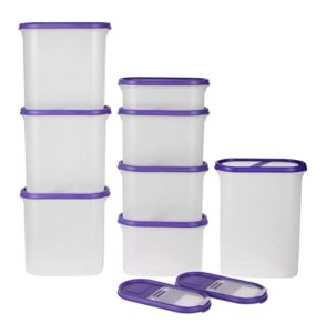 SIMPARTE Plastic Organizer Set 11650ml 10 Pieces Rs 470 amazon dealnloot