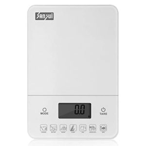 Sansui Nutrition Kitchen Scale 10Kg White Rs 1530 amazon dealnloot