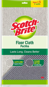 Scotch Brite Floor Cleaning Cloth (Pochha), 2 Pieces Pack