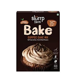 Slurrp Farm Coffee Cake Mix Eggless Wheat Rs 149 amazon dealnloot