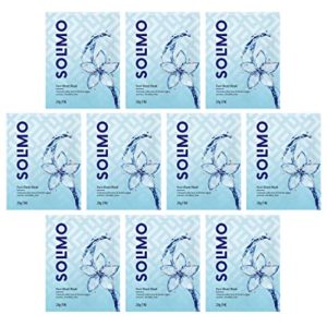 Solimo face sheet mask with aloe vera Rs 299 amazon dealnloot