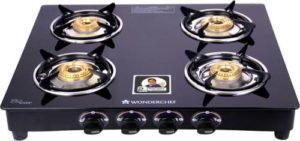 WONDERCHEF Ruby Black Cooktop Glass Manual Gas Rs 2499 flipkart dealnloot
