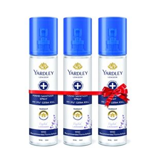 Yardley London English Lavender Hand Sanitizer spray Rs 134 amazon dealnloot