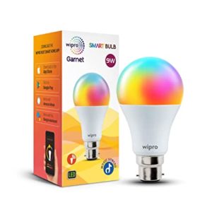 wipro 9 Watt B22 WiFi Smart LED Rs 99 amazon dealnloot