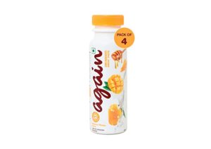 AGAIN Healthy Drinkable Yoghurts Alphonso Mango Totapuri Rs 160 amazon dealnloot