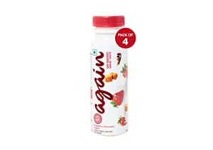 AGAIN Healthy Milkshakes Strawberry Chocolate Jaggery 6g Rs 100 amazon dealnloot
