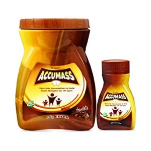 Accumass Weight Gain Combo Pack 525g Rs 179 amazon dealnloot