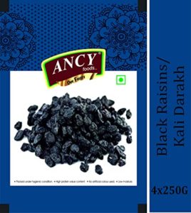 Ancy Foods Premium Dry Fruits Black Raisin Rs 290 amazon dealnloot