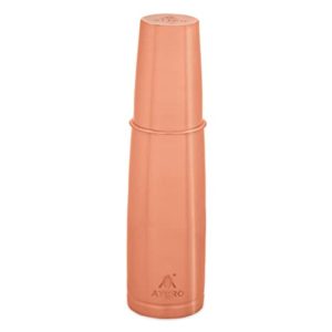 Attro Jal Matte Finish Copper Water Bottle Rs 857 amazon dealnloot
