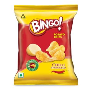 Bingo Original Style Chilli Sprinkled 100g Rs 25 amazon dealnloot