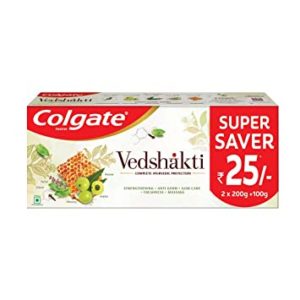 Colgate Swarna Vedshakti Ayurvedic Toothpaste Anti Bacterial Rs 159 amazon dealnloot