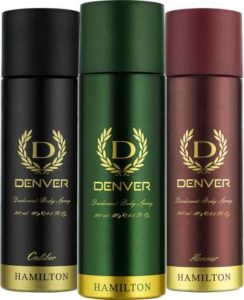 DENVER Hamilton Caliber and Honour Combo Deodorant Rs 466 flipkart dealnloot